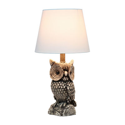 All the Rages Simple Designs Gazing Night Owl Table Lamp