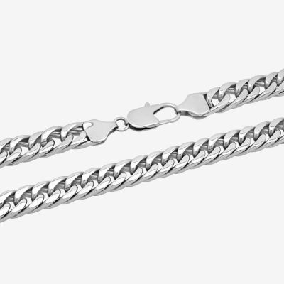 Stainless Steel Solid Link Chain Necklace