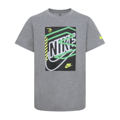 Nike 3BRAND by Russell Wilson Big Boys Crew Neck Short Sleeve Graphic T-Shirt