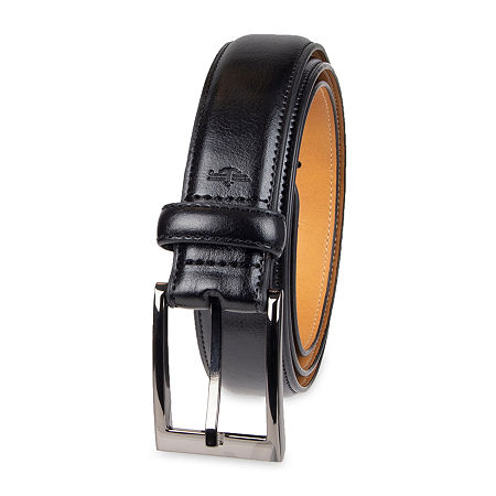 Dockers Feather Edge Mens Belt, Xl (42-44), Black