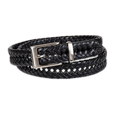 Dockers Braided Mens Belt, Color: Black - JCPenney