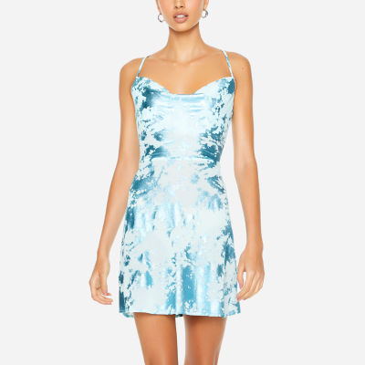 Forever 21 Juniors Sleeveless Waves Bodycon Dress