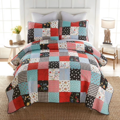 Donna Sharp Wild One Patch 3-pc. Embellished Quilt Set