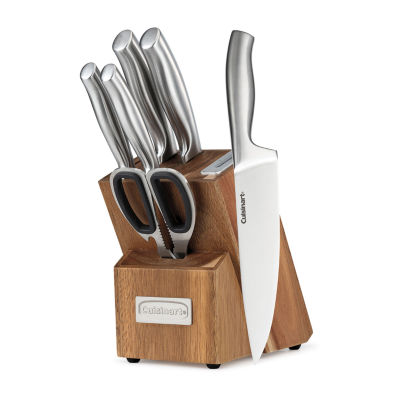 Cuisinart Classic Essentials Stainless Steel 7-pc. Knife Block Set