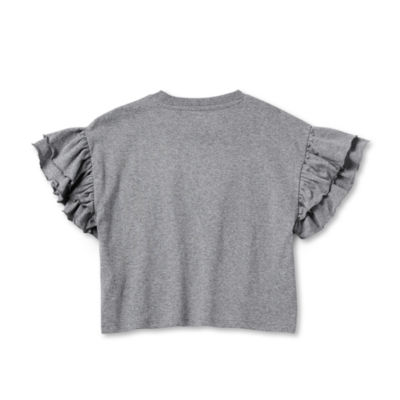 Jessica Simpson Big Girls Round Neck Short Sleeve Graphic T-Shirt
