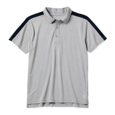 Xersion Little & Big Boys Moisture Wicking Short Sleeve Polo Shirt