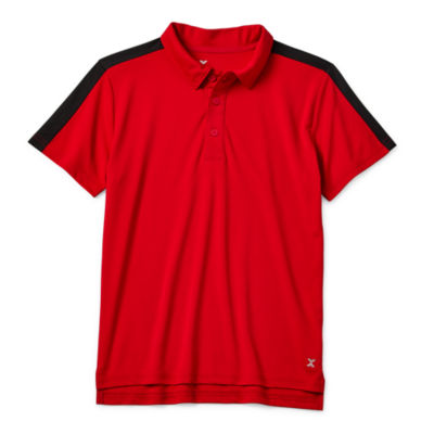 Xersion Little & Big Boys Moisture Wicking Short Sleeve Polo Shirt