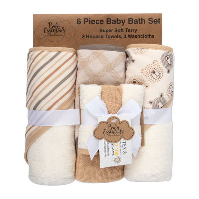 Baby Essentials 6-pc. Hooded Towel