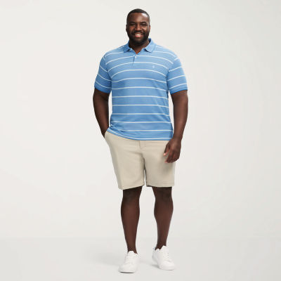 IZOD Traveler Mens 9 1/2" Big and Tall Stretch Fabric Chino Short