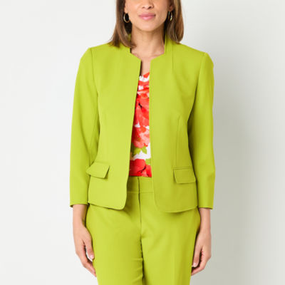 Black Label by Evan-Picone Womens Classic Fit Suit Jacket