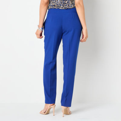 Black Label by Evan-Picone Womens Straight Fit Straight Suit Pant