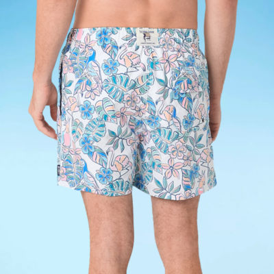 Endless Summer Mens Drawstring Waist Swim Trunks