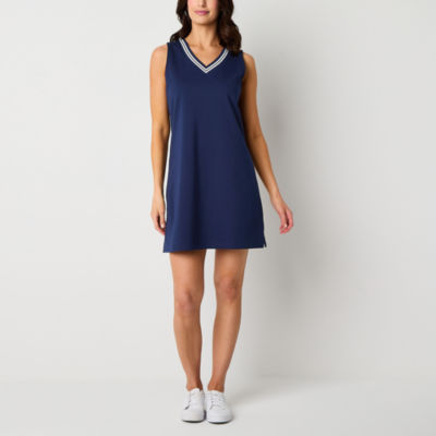St. John's Bay Womens Sleeveless Shift Dress