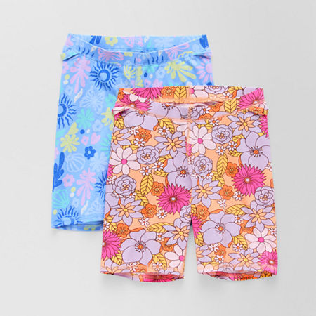 Thereabouts Little & Big Girls Adaptive 6" Bike Short, X-large (16), Pink
