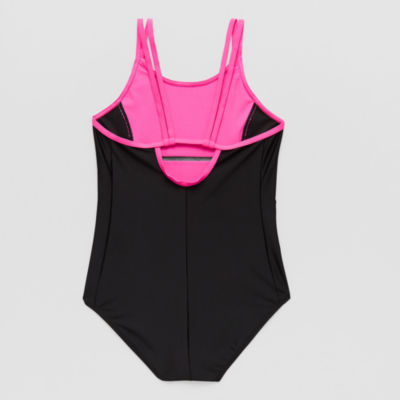 ZeroXposur Big Kid Girls Floral One Piece+Cover-Ups