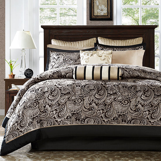 Madison Park Wellington 12-pc. Complete Bedding Set with Sheets