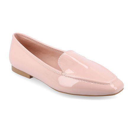 Journee Collection Tullie Womens Square Loafers, 7 Medium, Pink