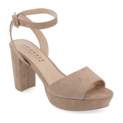 Journee Collection Womens Block Heel Nairri Pumps