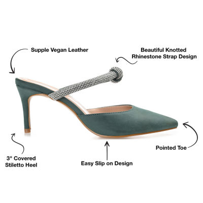 Journee Collection Lunna Womens Pointed Closed Toe Stiletto Heel Pumps