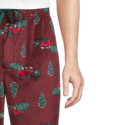 St. John's Bay Microfleece Mens Microfleece Pajama Pants