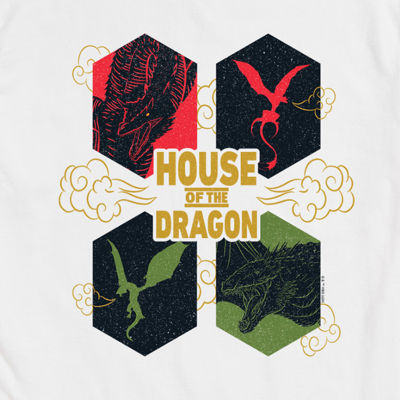Mens Short Sleeve House of the Dragon Graphic T-Shirt