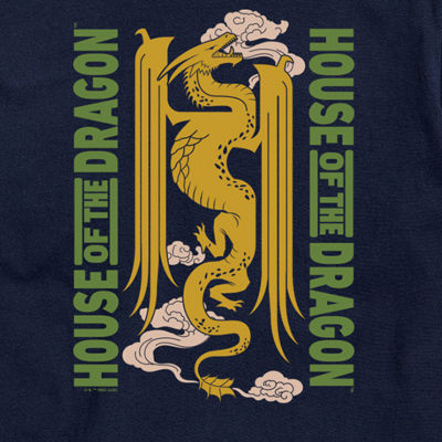 Mens Short Sleeve House Of The Dragon Graphic T-Shirt