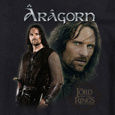 Mens Short Sleeve Lord of the Rings Graphic T-Shirt