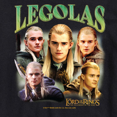 Mens Short Sleeve Lord Of The Rings Graphic T-Shirt