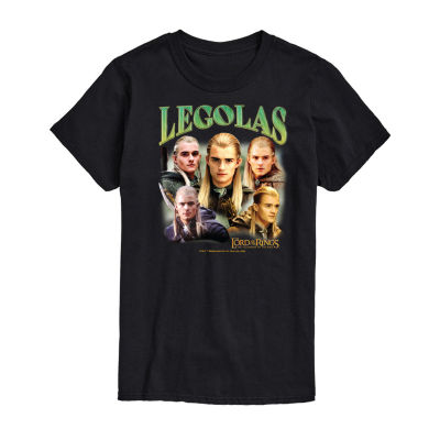 Mens Short Sleeve Lord Of The Rings Graphic T-Shirt