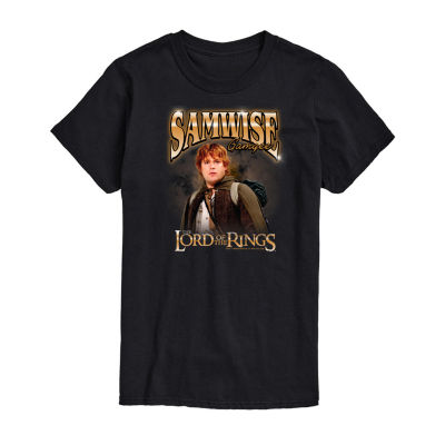 Mens Short Sleeve Lord Of The Rings Graphic T-Shirt