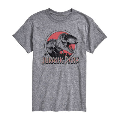 Mens Short Sleeve Jurassic Park Graphic T-Shirt