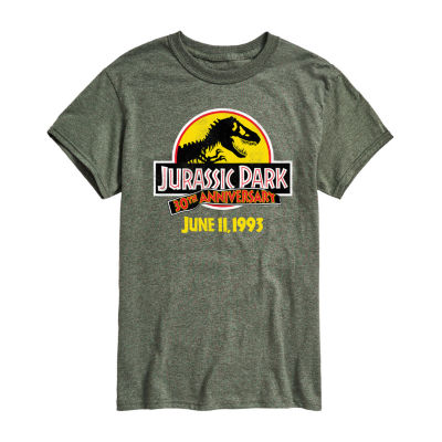 Mens Short Sleeve Jurassic World Graphic T-Shirt