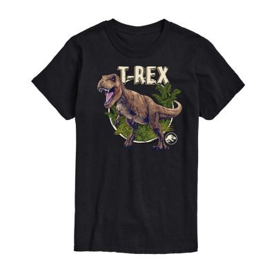 Mens Short Sleeve Jurassic World Graphic T-Shirt