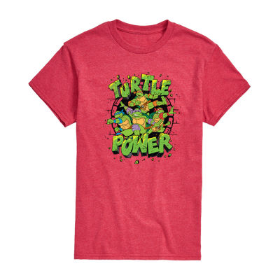 Mens Short Sleeve Teenage Mutant Ninja Turtles Graphic T-Shirt