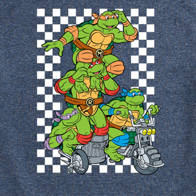 Mens Short Sleeve Teenage Mutant Ninja Turtles Graphic T-Shirt