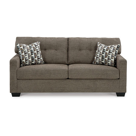 Signature Design By Ashley Mahoney Sofa, One Size, Brown