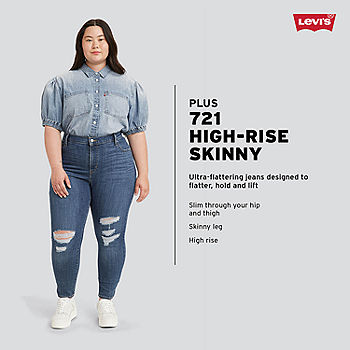 Levi's® Womens Plus 724™ High Rise Straight Jean