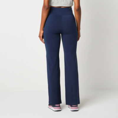 PUMA Womens Mid Rise Active Full Length Leggings