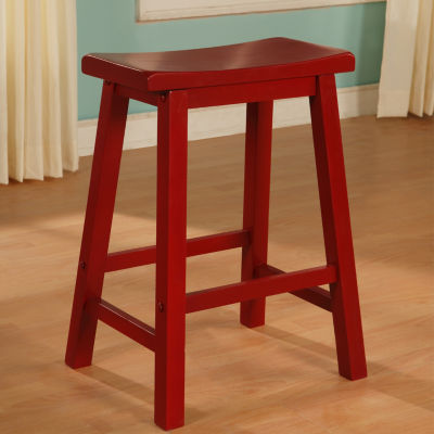 Barberry Counter Height Stool in Crimson Red, Color Crimson Red JCPenney