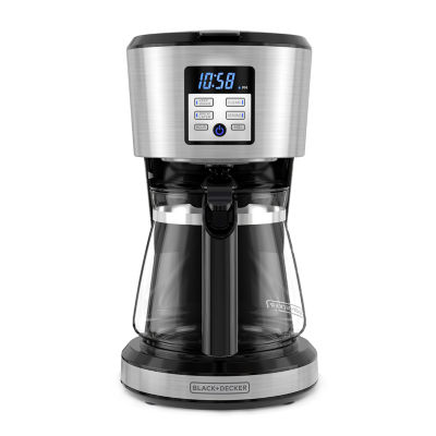 Black+Decker 12-Cup Programmable Coffee Maker With Vortex Technology