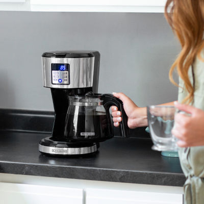 Black+Decker 12-Cup Programmable Coffee Maker With Vortex Technology