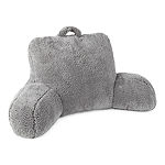 Home Expressions Fleece Plush Backrest Pillow