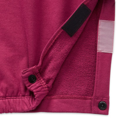 Slick Chicks Womens Adaptive Long Sleeve Crew Neck Lounge Shirt