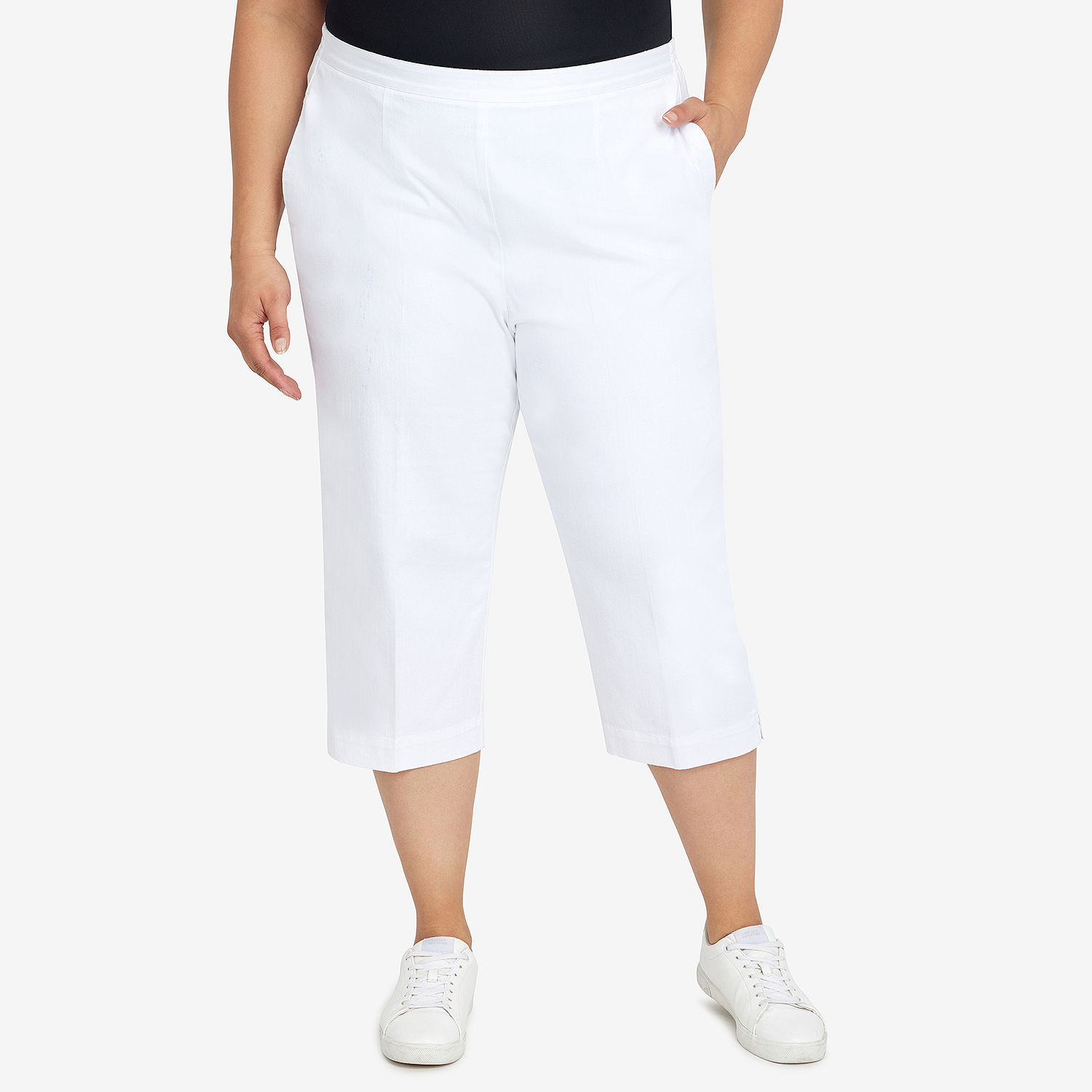 Alfred Dunner Classics Plus Capris Jcpenney