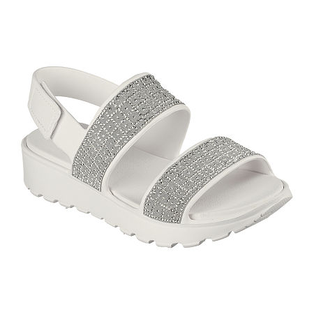  -Skechers Womens Foamies Footsteps Strap Sandals