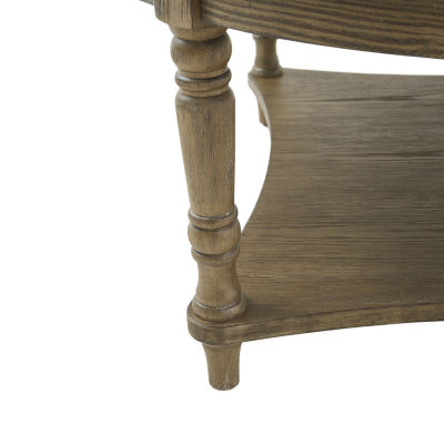 Martha Stewart Cedric Tufted Upholstered Ottoman