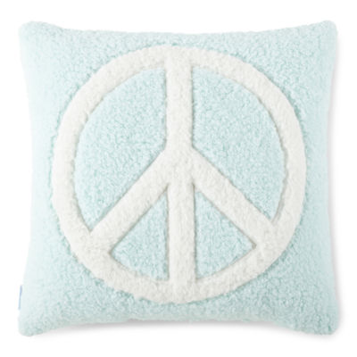 Forever 21 Peace Square Throw Pillow