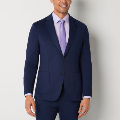 Collection By Michael Strahan Mens Slim Fit Suit Jacket, Color: Blue -  JCPenney