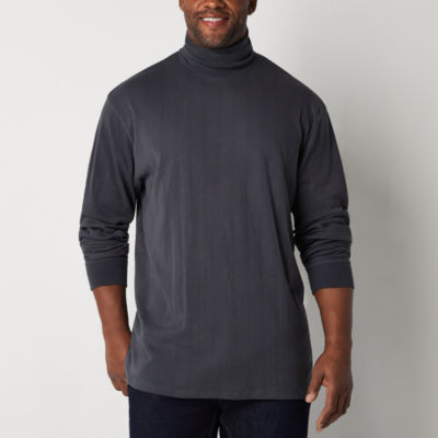 Shaquille O Neal XLG Drop Needle Big and Tall Mens Turtleneck