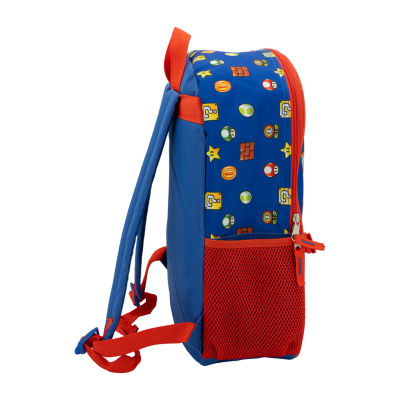 Licensed 5 Piece Super Mario Backpack Set with Lunch Bag